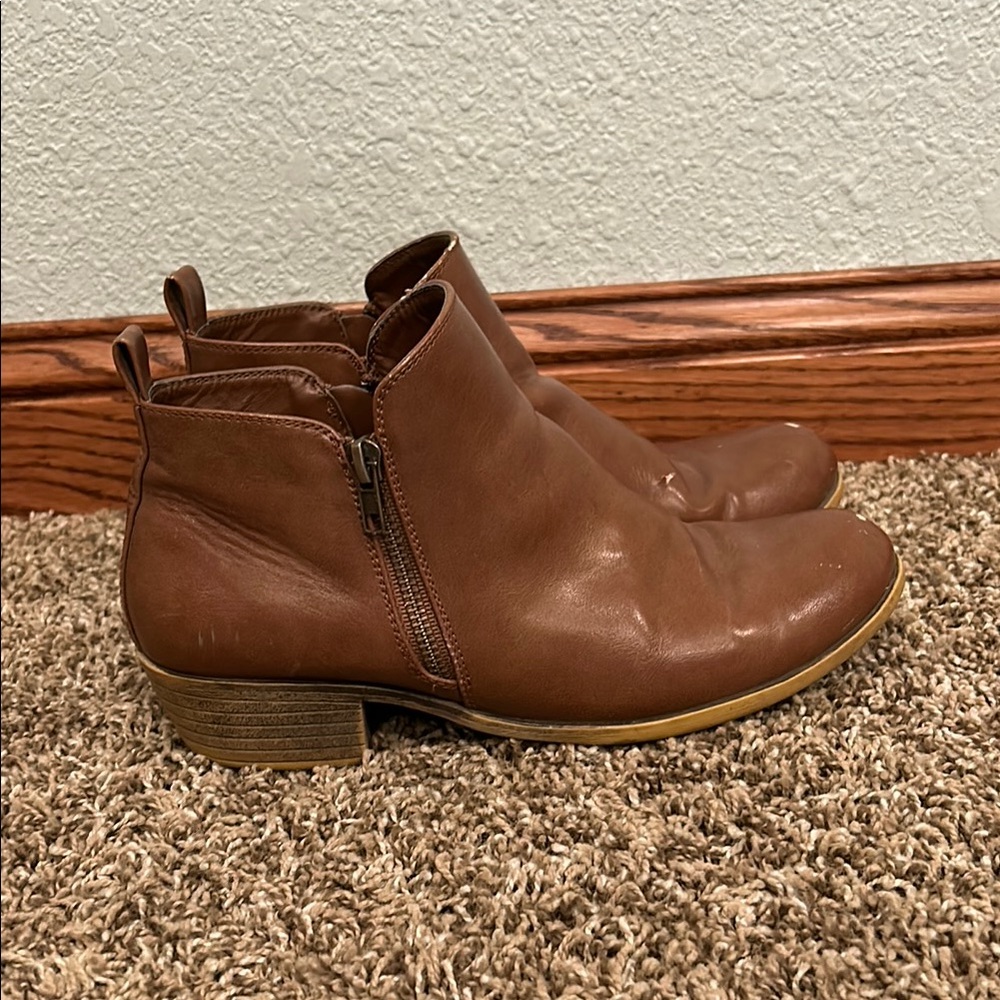 Leather Ankle boots
